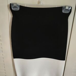 BCBG MaxAzria Skirt, Small, Black/White